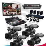 PAKET MULTICAM ENG 8 CAMERA SONY PMW 300 - 8 CAMERAMAN