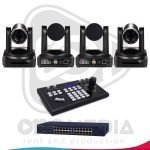 Paket 4 Camera PTZ NDI HX 20x Zoom / Camera Robotic